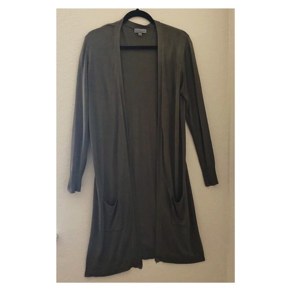 Joseph A Green Longline Cardigan - Picture 3 of 4